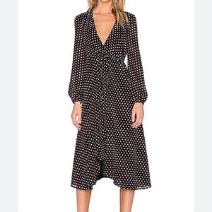 Bardot Camilla Wrap Dress In Vintage Size 8/M